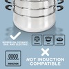 Concord 30 CM Stainless Steel 3 Tier Steamer Pot Steaming