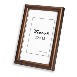 VictoR David Picture Frame Brown 10 x 15 cm Frame 14 x 17 mm Vintage A6 Picture Frame Shabby Chic Decoration Picture Frame 10 x 15 Brown