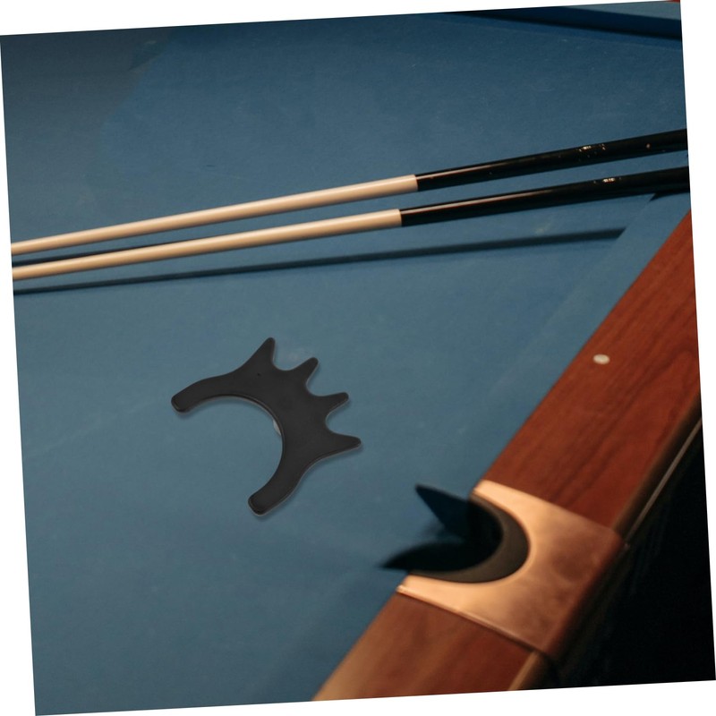 KICHOUSE 2pcs Pool Cue Stand Durable Billiard Cue Bridge Holder