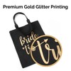 Bride Tribe Bags- Bridesmaid Canvas Totes and Bride Bag (7