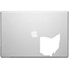 Ohio Buckeye State Pride Decal Sticker - White 5" Vinyl
