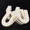 OKQX 24-Pack Horseshoe Heel Pads - Adhesive Horseshoe -Shape Cushions