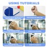 Double Sided Magnetic Window Wiper Comes with 38 Accessory Sets