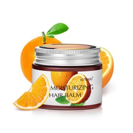 SOTENGO Natural Hair Wax, Hair Balm, Hair Moisturizing, Refreshing Citrus, Beauty Salon, 1.8 oz (50 g)