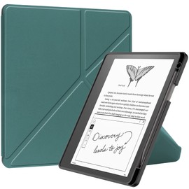 FTRONGRT Case for Kindle Scribe 10.2 Tablet, Ultra-Thin, Exquisite Appearance, with Stand Function, for Kindle Scribe 10.2 Tablet, Dark Green