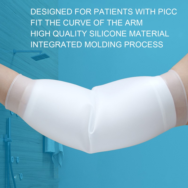 Waterproof PICC Line Shower Cover Reusable PICC Line Sleeve for