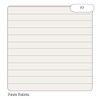 RHINO SRSE3-6 A6 Recycled Save the Rhino Notebook