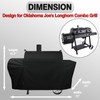 FEVERCOVER Grill Cover for Oklahoma Joe's Longhorn Combo Grill, Heavy