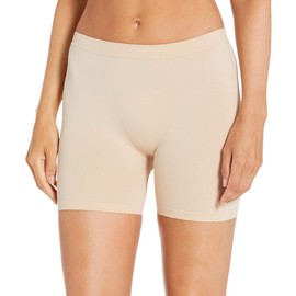Smart & Sexy Women's Seamless Underskirt Boyshort Shorts, -Sand, L/XL