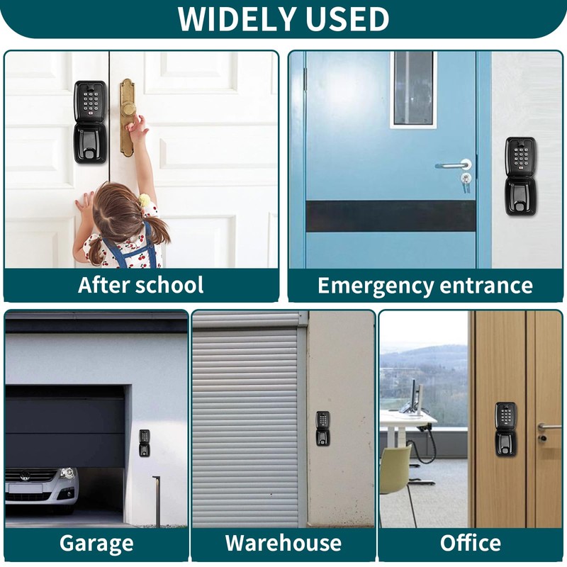 EasyStar Key Safe, Key Boxes Wall Mounted, Key Lock Box