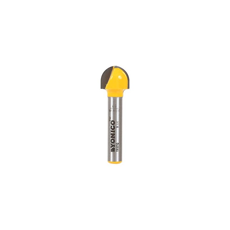YONICO 19101q 1/2-Inch Diameter Core Box Router Bit 1/4-Inch Shank