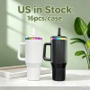 40 OZ Colorful Rainbow Plated Cold Retention Hydration Bottle Replacement