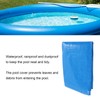 Pool Cover Waterproof Dustproof Round Polyethylene Swimming Pool Cover with