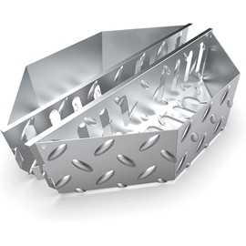 STANHERD Stainless Steel Charcoal Briquette Basket for Kettle Grill, Char-Basket Coal Fuel Holder, Kettle Charcoal Grill Accessory for Weber 22" Kettle Charcoal Grills