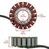 Celox Stator for Honda VTX1300C VTX1300R VTX1300S VTX1300T 2005 2006