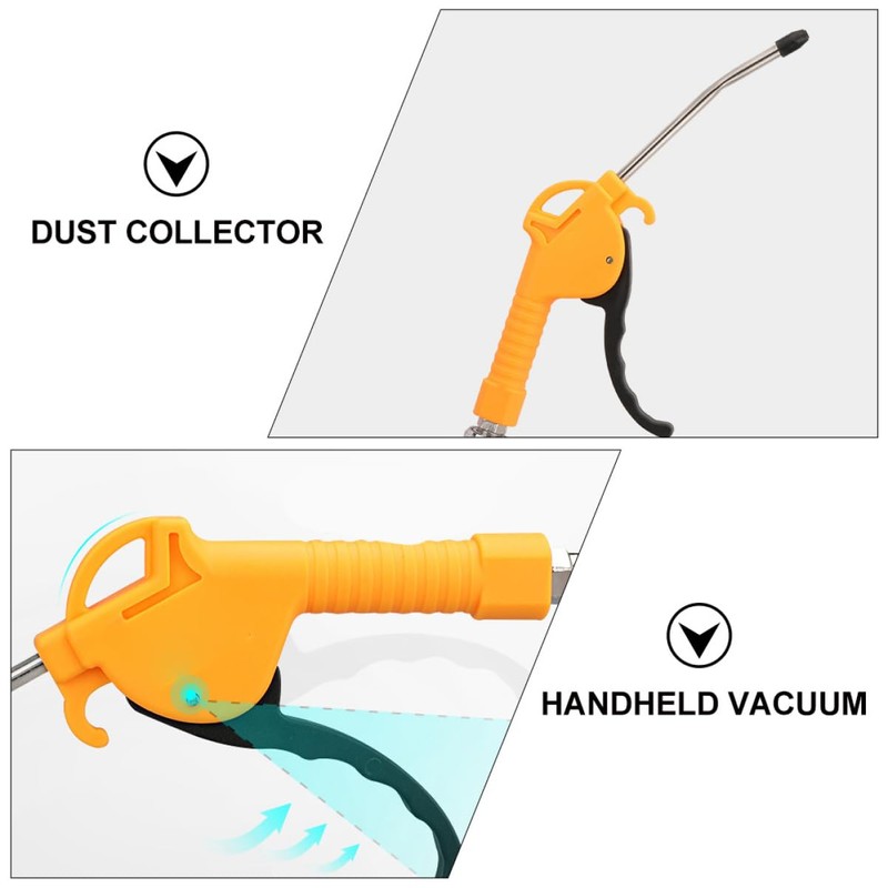 Operitacx 2pcs Portable Dust Collector Low Sound Handheld Air Duster