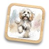 Cockapoo Gift Idea Wooden Coaster - 20+ Breeds Available! –