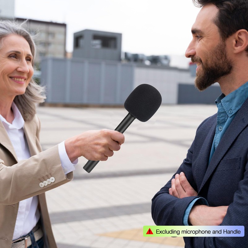 SUNMON Pop Filter for Rode Wireless Go Handheld Adapter, Mic