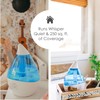 Crane Droplet Ultrasonic Teardrop Cool Mist Air Humidifier, 0.5 Gallon