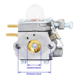 WS2200 Carburetor for Craftsman WS210 WC2200 CMXGTAMD25CC CMXGTAMD25SC 41AD25CC793 WC210 41AD25SC793 25cc 27cc String Trimmer Weed Eater