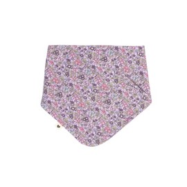 BIBS x Liberty Bandana Soft Bib. Organic Cotton Muslin. One Size (0-36 Months), (Chamomile Lawn Violet Sky), purple