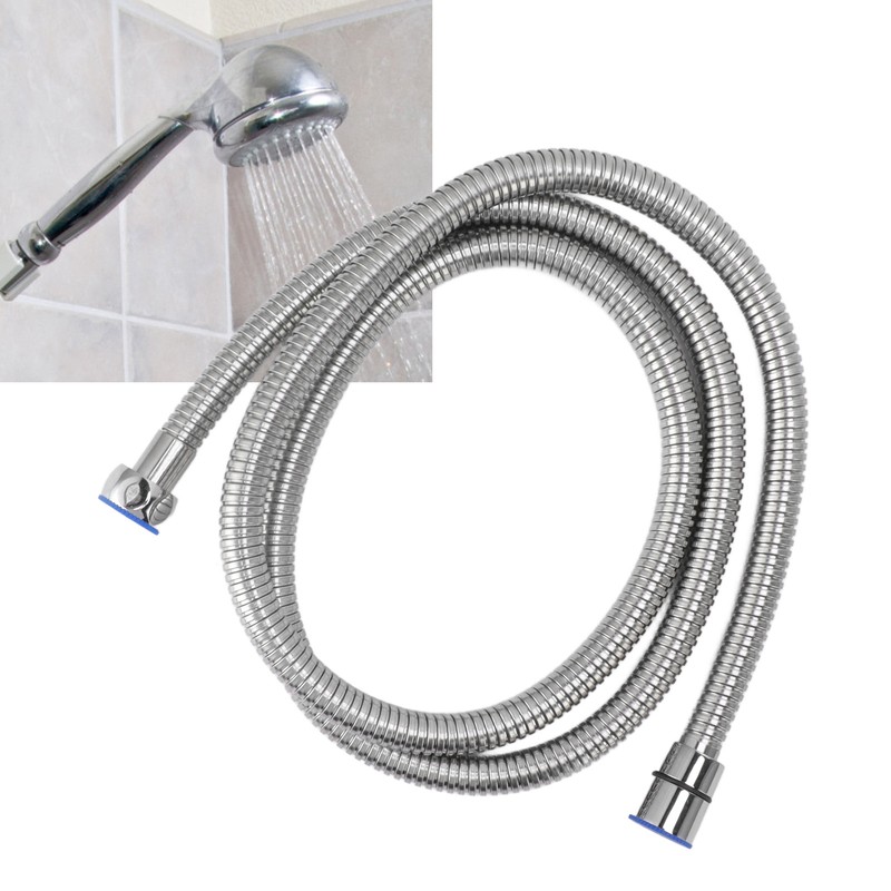 59in Shower Hose Explosion Proof Heat Resistant Flexible Stainless Steel