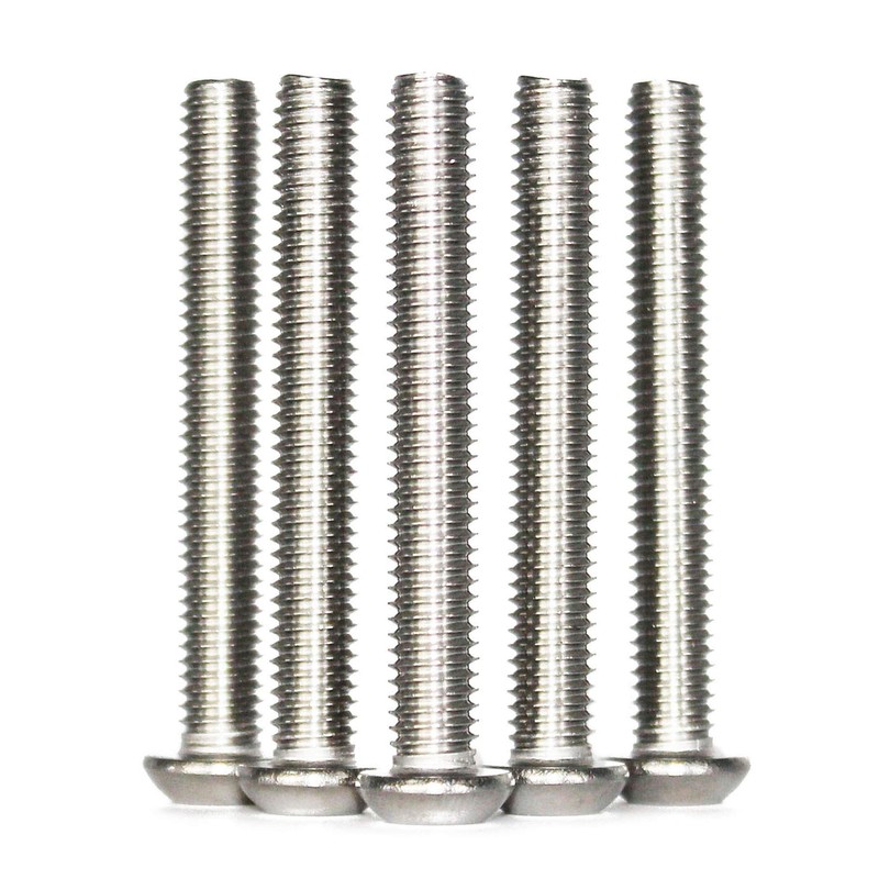 Pack of 25 M3 x 45 Flat Head Screws with