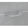 Wenko 16823100 Universal shelf Milano zur Wandmontage, Metal Steel, 25