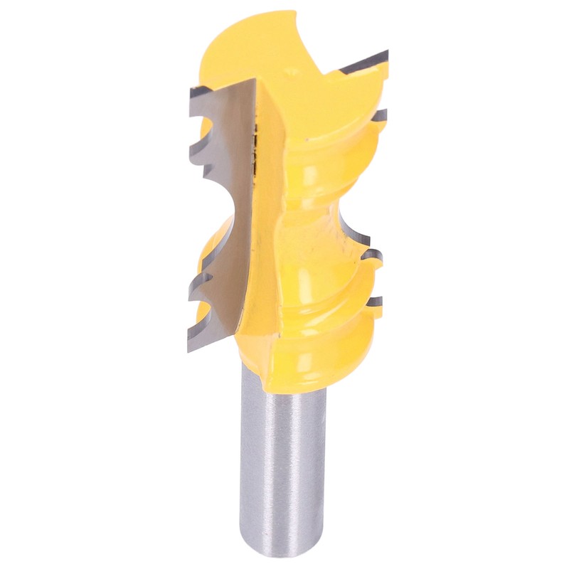 Chair Rail Molding Router Bit Carbon Steel Alloy Crown Shape