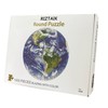 RIZTAIK Space Earth Puzzles for Adults 1000 Pieces, Round Planet