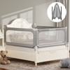 Bed Rail for Toddlers, 2 Minutes Quick Assembly Foldable Bed