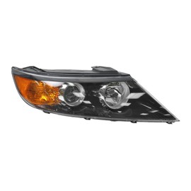 Right Headlight Assembly Passenger Side Compatible with 2011-2013 Kia Sorento KI2503143