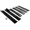 Unbranded Front Bumper Spoiler Splitter + Side Skirts + Rear