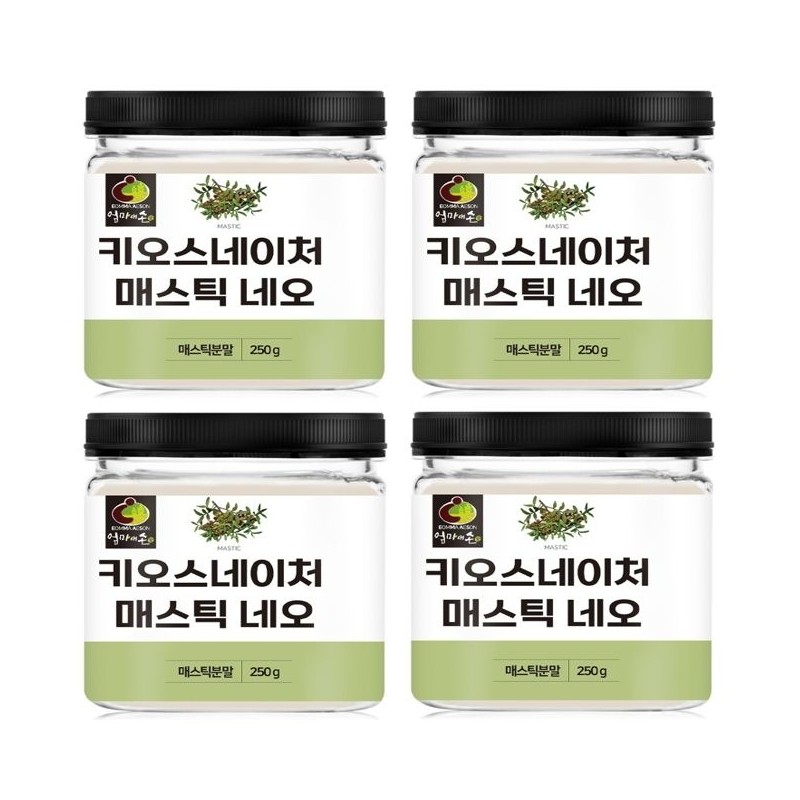 엄마애손 Kios Nature Mastic Powder Neo 250g x 4 cans
