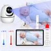 5 Inch HD Screen Baby Camera Monitor Night Vision Sound