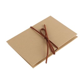 Ieron 5 Pack Scrap Book Photo Album with Writing Space Accordion Scrapbook Stretchable Folding DIY Handmade Adventure Book for Wedding Graduation