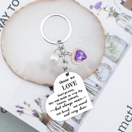 OEHEDOU Memorial Gifts For Loss Of Mom Dad Sympathy Gifts For Loss Of Loved One Bereavement Gift Ideas Condolences Gift For Loss Bereavement Gifts Loss Of Mother Father Sympathy Keychain
