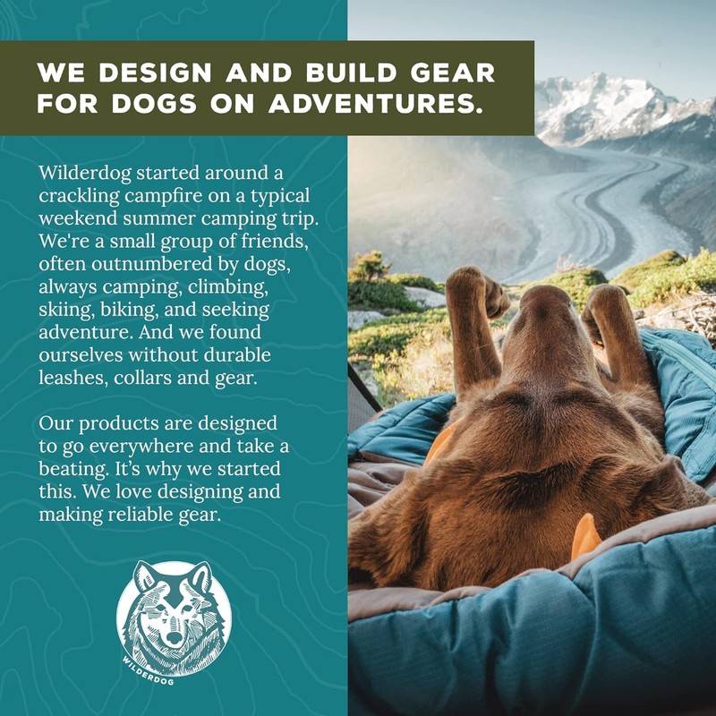Wilderdog Lightweight Dog Harness with Reflective Straps - Large -