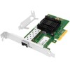 Euqvos PCIe Ethernet Network Card for Intel 82599ES Chipset PCIe