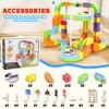 Electric Train Set for Kids, 32 Piece STEM Track Building
