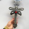 ShangYaSM 680 Silver wall Mounted Fantasy Decorative Sword with Display
