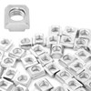 winova 50pcs M6 T Slider T Slot Nut Slider Nut