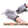 SHUOGUO Cut Resistant Gloves for Kids XXS, Level 5 Protection