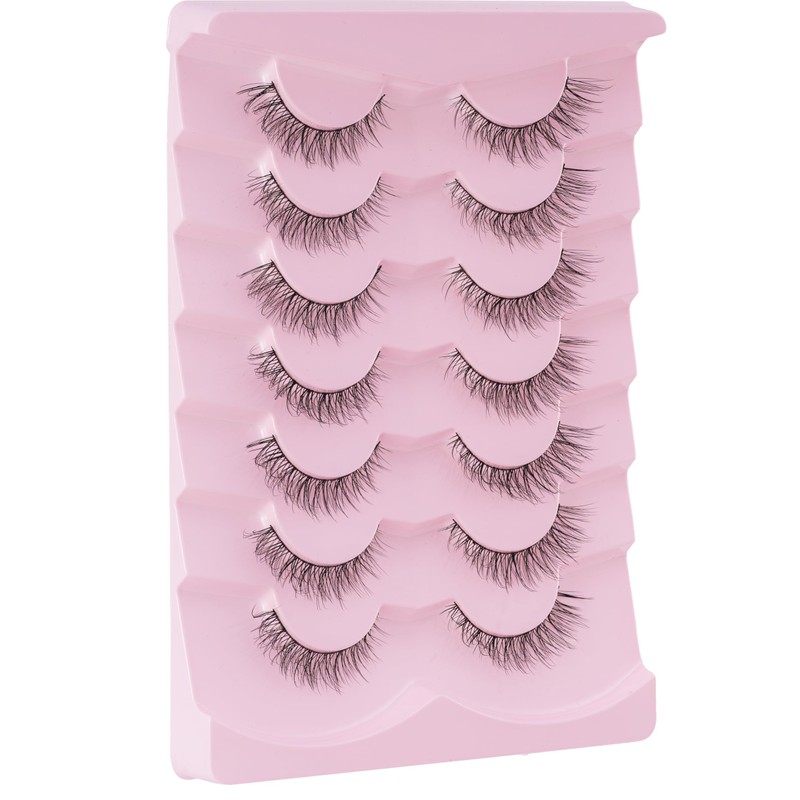 Natural Lashes Wispy False Eyelashes Natural Look Lashes Cat Eyelashes