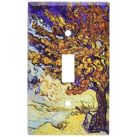 Art Plates - Van Gogh: Mulberry Tree Switch Plate - Single Toggle