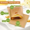 YOOCOOL Non Stick Toaster Bags Reusable and Heat Resistant Easy