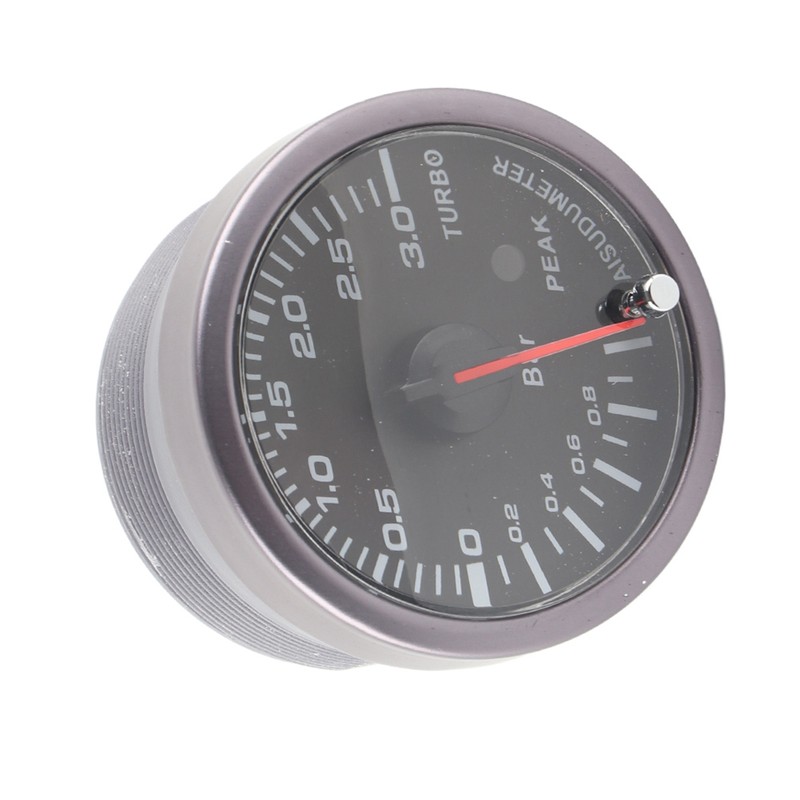 2.5inch 60mm 3.0 Bar LED Car Modification Turbo Boost Gauge