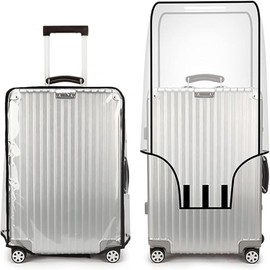 Luggage Cover,Clear PVC Travel Suitcase Cover Protectors,Durable Carry On Luggage Protection Cover,Waterproof Dustproof Suitcase Cover for Wheeled Suitcase Travel Accessories