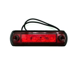 Matel Service Red LED outline light, marker light, position light for trucks, cars, trailers, caravans etc.