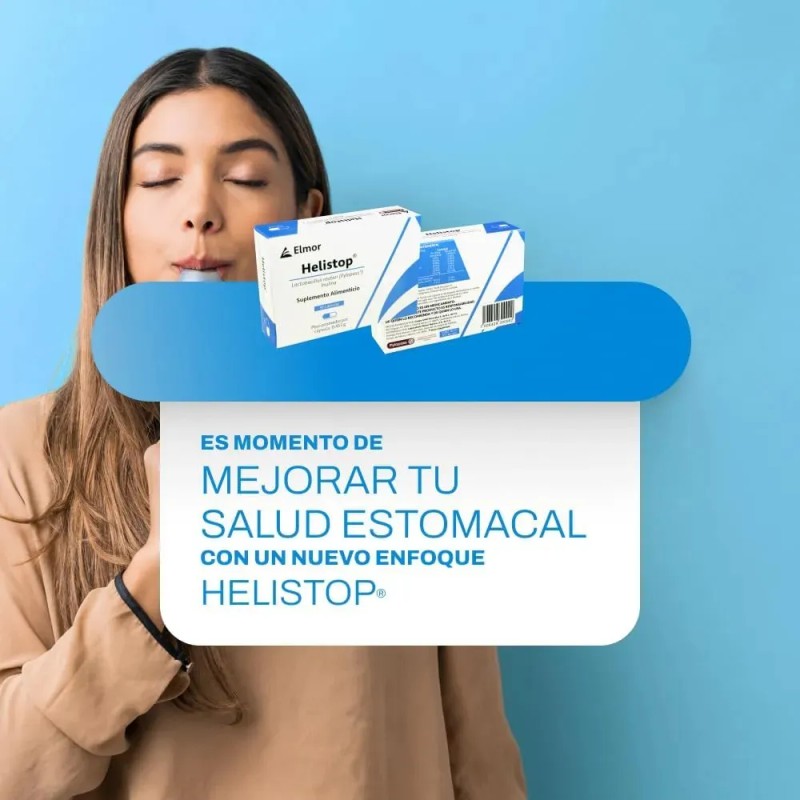 Suplemento Alimenticio Helistop Probióticos Cápsulas